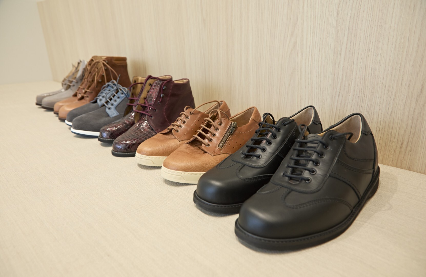 Afbeelding van orthopedische schoenen.